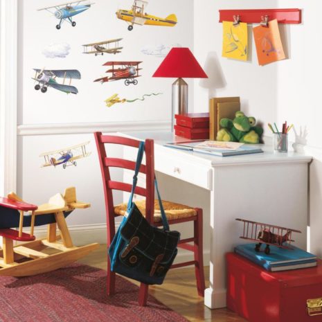 RoomMates Wall Decals - Vintage Planes