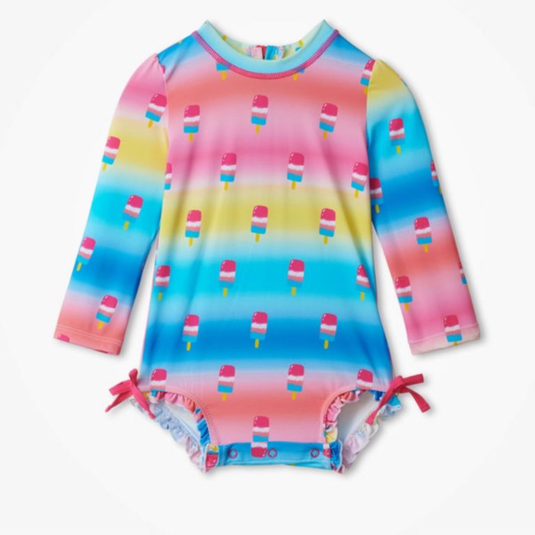 Hatley Sweet Treats Baby Rashguard Swimsuit