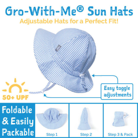summer adjustable baby sun hat