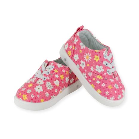 Wee Squeak Shoes- Dahlia Floral Shoe