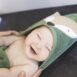 Perlimpinpin Baby Hooded Towel - Hunter Green Bo Deer
