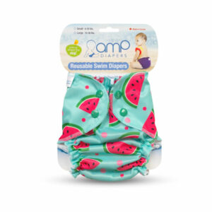 cute girls printed swim diaper reusable